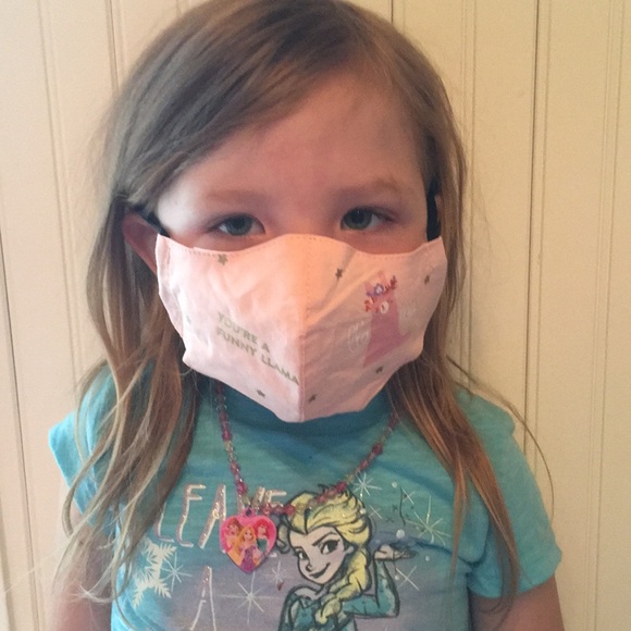 New“ You’re A Funny Llama” Kids Face Mask - Picture 11 of 12